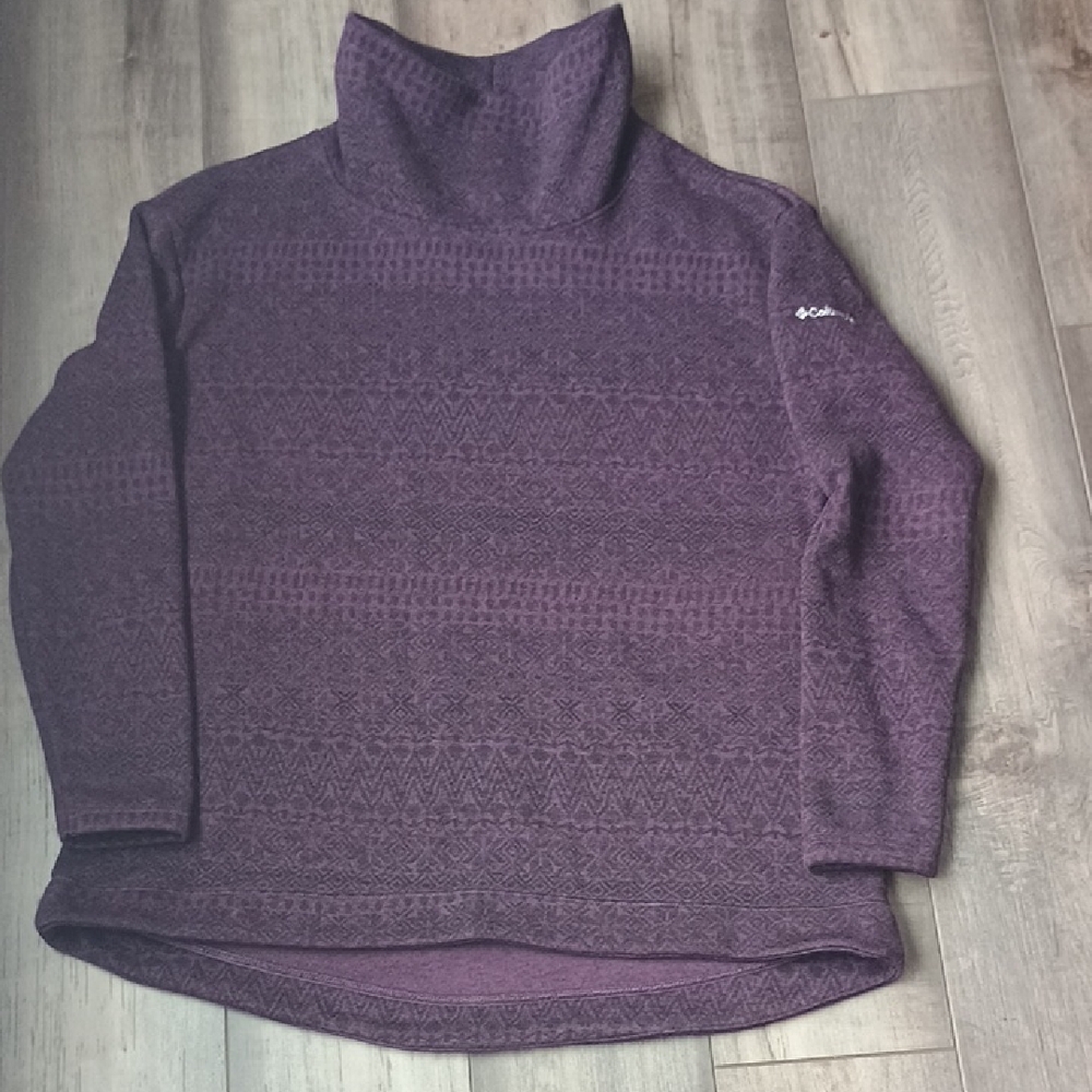 Columbia Deep Purple Knit Pullover
